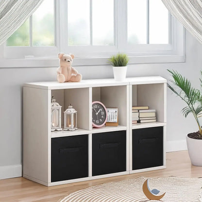 Foldable Storage Boxes with Double Handles – Collapsible Oxford Fabric Organizer for Clothes & Blankets