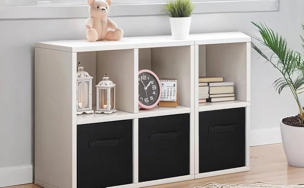 Foldable Storage Boxes with Double Handles – Collapsible Oxford Fabric Organizer for Clothes & Blankets