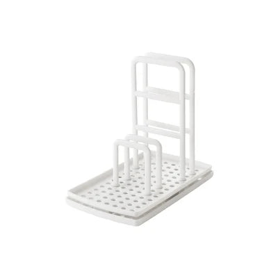 Dish Cloth Drain Rack – Kitchen Sponge Holder & Rag Storage Shelf for Dishwashing