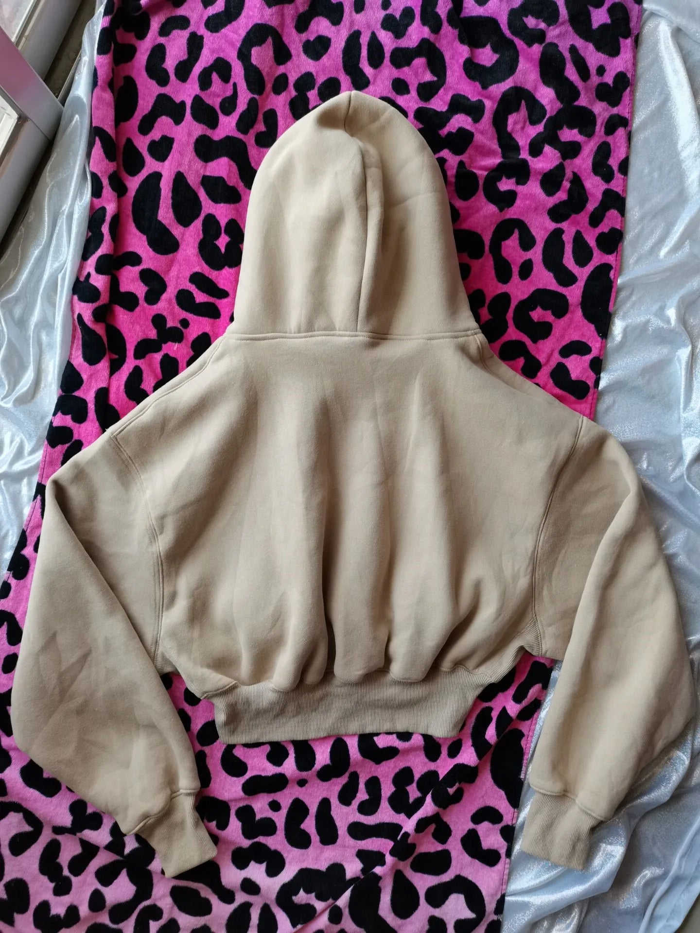 Women’s Fleece Hoodie and Jogger Pants 2-Piece Tracksuit Set, Warm Solid Color Sweat Suit for Fall and Winter Casual Sports Outfit