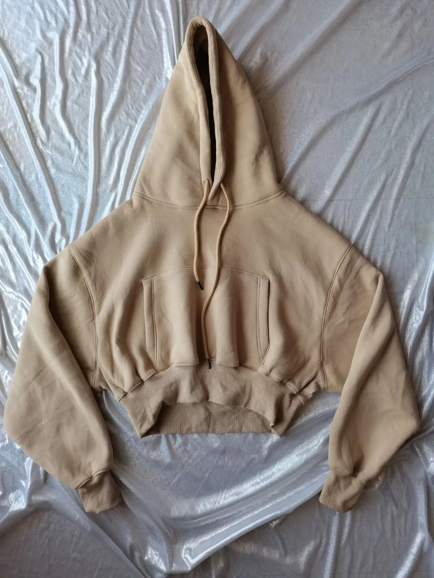 Women’s Fleece Hoodie and Jogger Pants 2-Piece Tracksuit Set, Warm Solid Color Sweat Suit for Fall and Winter Casual Sports Outfit