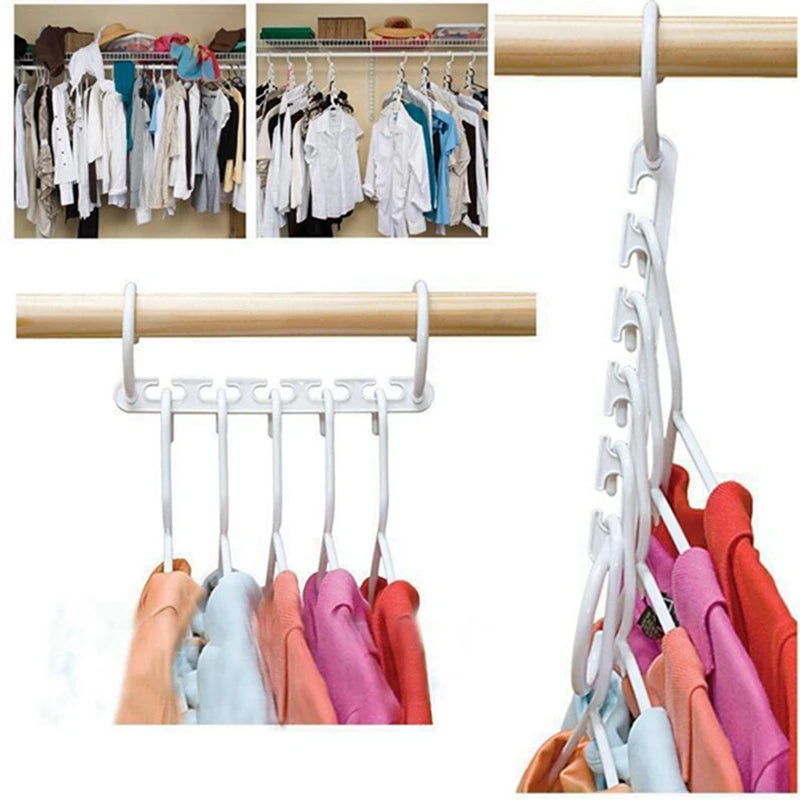 Magic Metal Clothes Hanger Chain – Multifunction Closet Organizer & Drying Rack