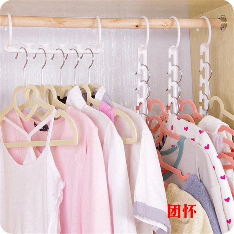 Magic Metal Clothes Hanger Chain – Multifunction Closet Organizer & Drying Rack