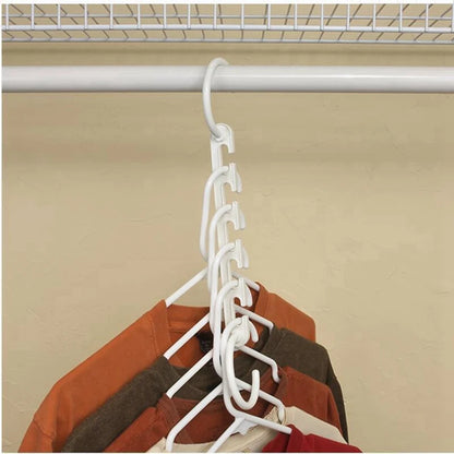 Magic Metal Clothes Hanger Chain – Multifunction Closet Organizer & Drying Rack