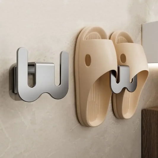 Bathroom Slippers Hanging Shelf – Multifunctional Slipper Rack & Toilet Shoe Storage Organizer