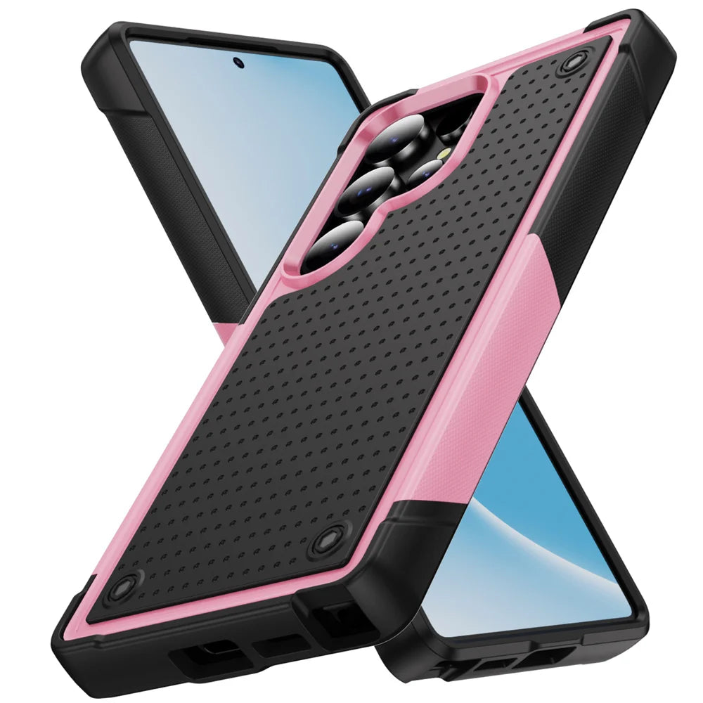 Shockproof Contrast Color Case Bumper For Samsung Galaxy S25 Cover