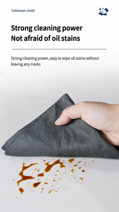 Thickened Magic Cleaning Cloth – Microfiber Glass Cleaning Towel Reusable Washable Lint-Free Cleaning Rag
