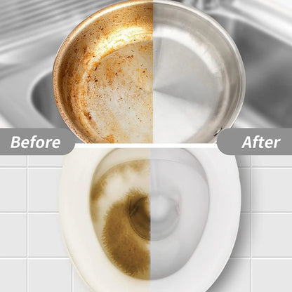 Pumice Stone Cleaning Stick – Toilet Seat Limescale Rust Stain Dirt Removal Brush for Bathroom Tile Sink Household Cleaning