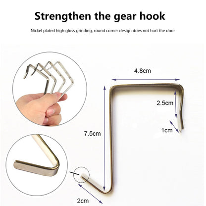 Hat Storage Holder Organizer – Door Hanging Rack with 24 Clear Pockets for Baseball Caps