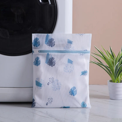 Laundry Bags Set, 6-Piece Fine Mesh Wash Bags for Clothing, Cute Print Laundry Organizer Pouches