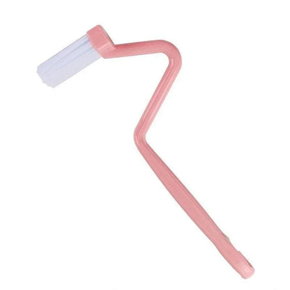Curved Toilet Brush with Long Handle – Toilet Cleaning Brush for Household Deep Cleaning Bathroom Accessory