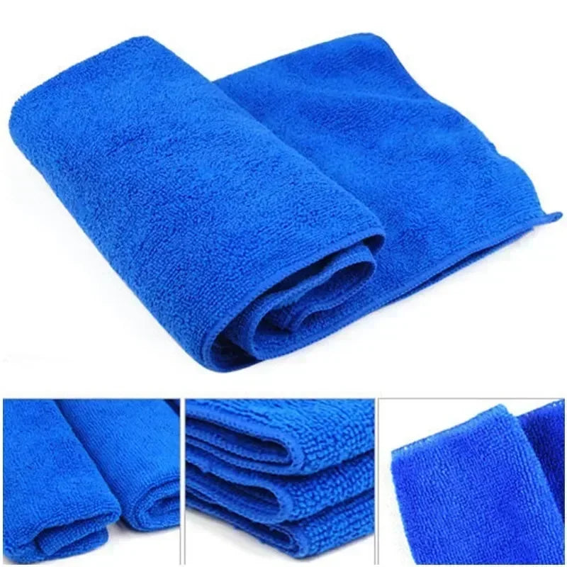 Microfiber Towels for Car Wash – Auto Detailing Drying Cloth Household Cleaning and Polishing Towels
