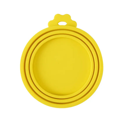 Silicone Pet Food Can Lid – Reusable Sealed Cover for Dog and Cat Food Storage