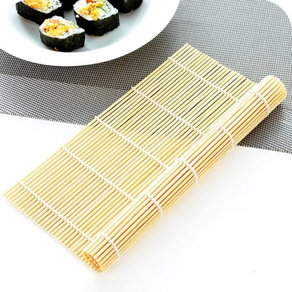 DIY Bamboo Sushi Maker Rolling Mat – Sushi Tools Rice Roller Hand Maker Kitchen Gadget