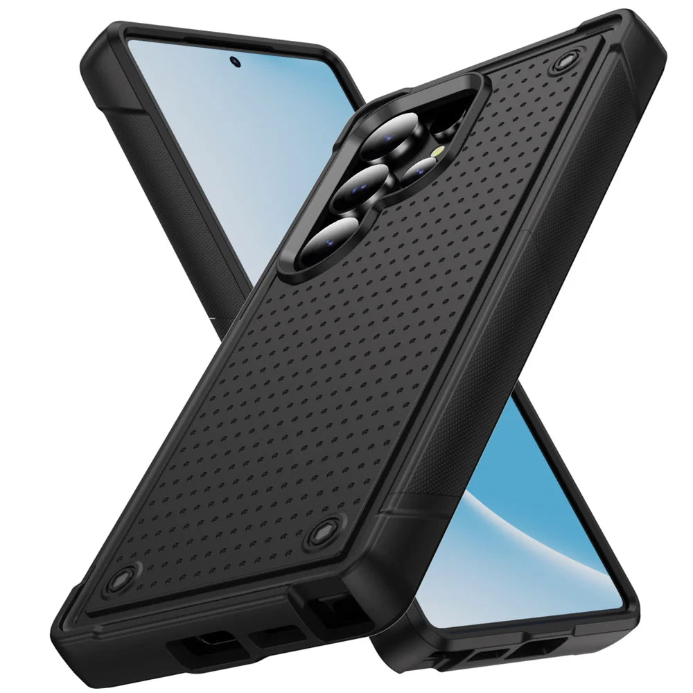 Shockproof Contrast Color Case Bumper For Samsung Galaxy S25 Cover