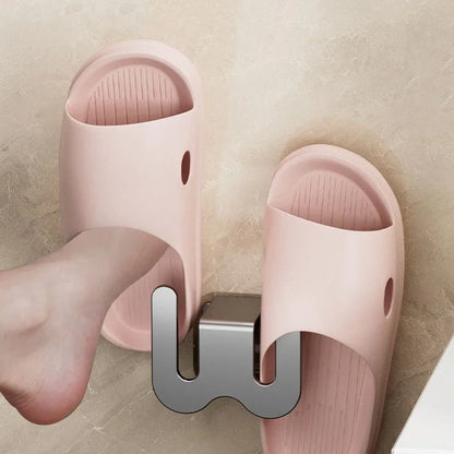 Bathroom Slippers Hanging Shelf – Multifunctional Slipper Rack & Toilet Shoe Storage Organizer