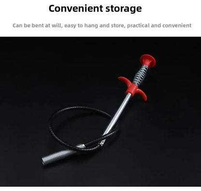 Sewage Pipe Cleaning Tool Drain Unclogger – Professional Pipe Plunger Drain Clog Remover for Clogged Toilets