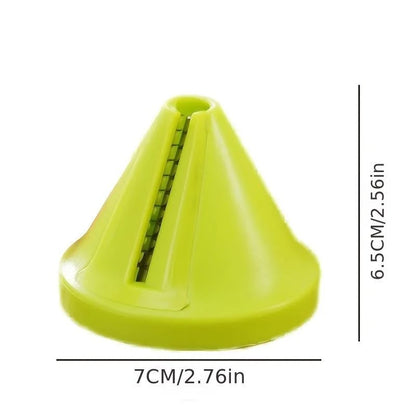 Kitchen Rotating Shredder – Manual Spiral Peeler Vegetable Slicer for Fruit, Potato, and Radish