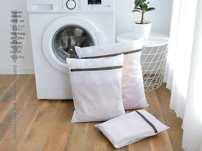 Laundry Bags Set for Washing Machine, Fine Mesh Oxford Fabric Wash Bags for Clothes, Underwear and Bras