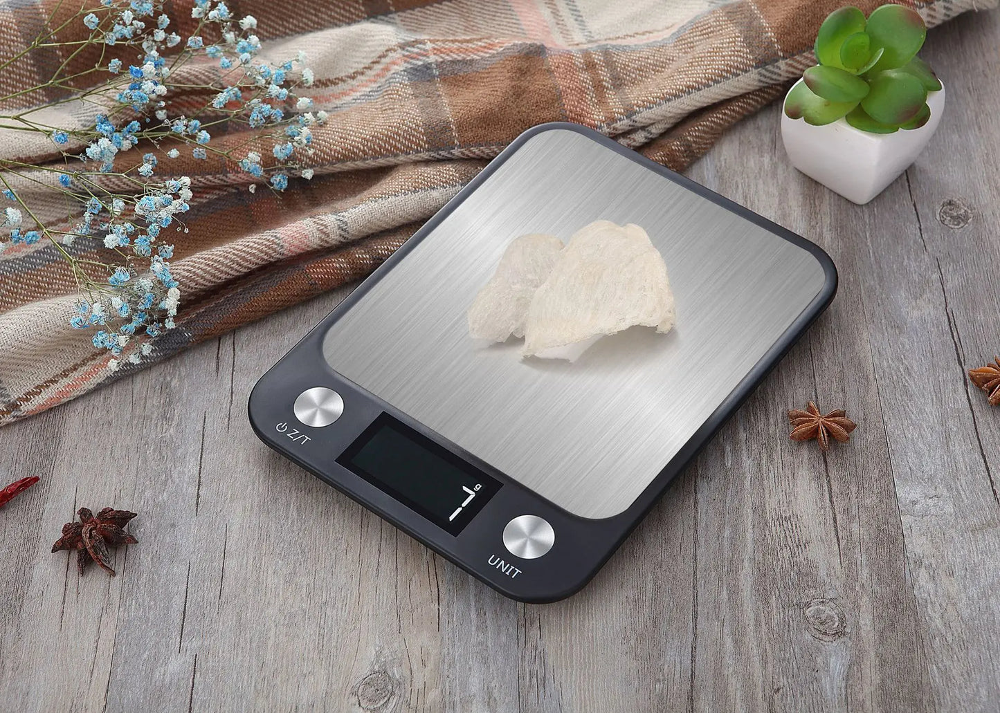 Kitchen Digital Scale – Smart Electronic Food and Coffee Scale with Stainless Steel Design for Cooking and Baking