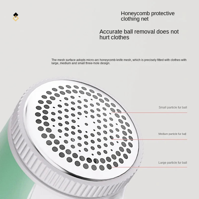 Professional Fabric Lint Remover – Portable Electric Clothing Shaver for Household Fabric Cleaning