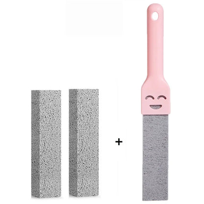 Pumice Stone Cleaning Stick – Toilet Seat Limescale Rust Stain Dirt Removal Brush for Bathroom Tile Sink Household Cleaning