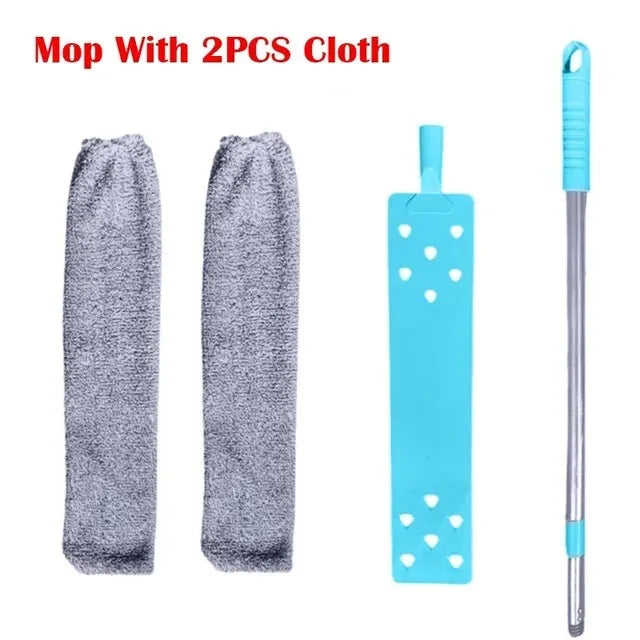 Long Handle Mop Telescopic Duster Brush – Gap Dust Cleaner for Bedside, Sofa, and Home Cleaning