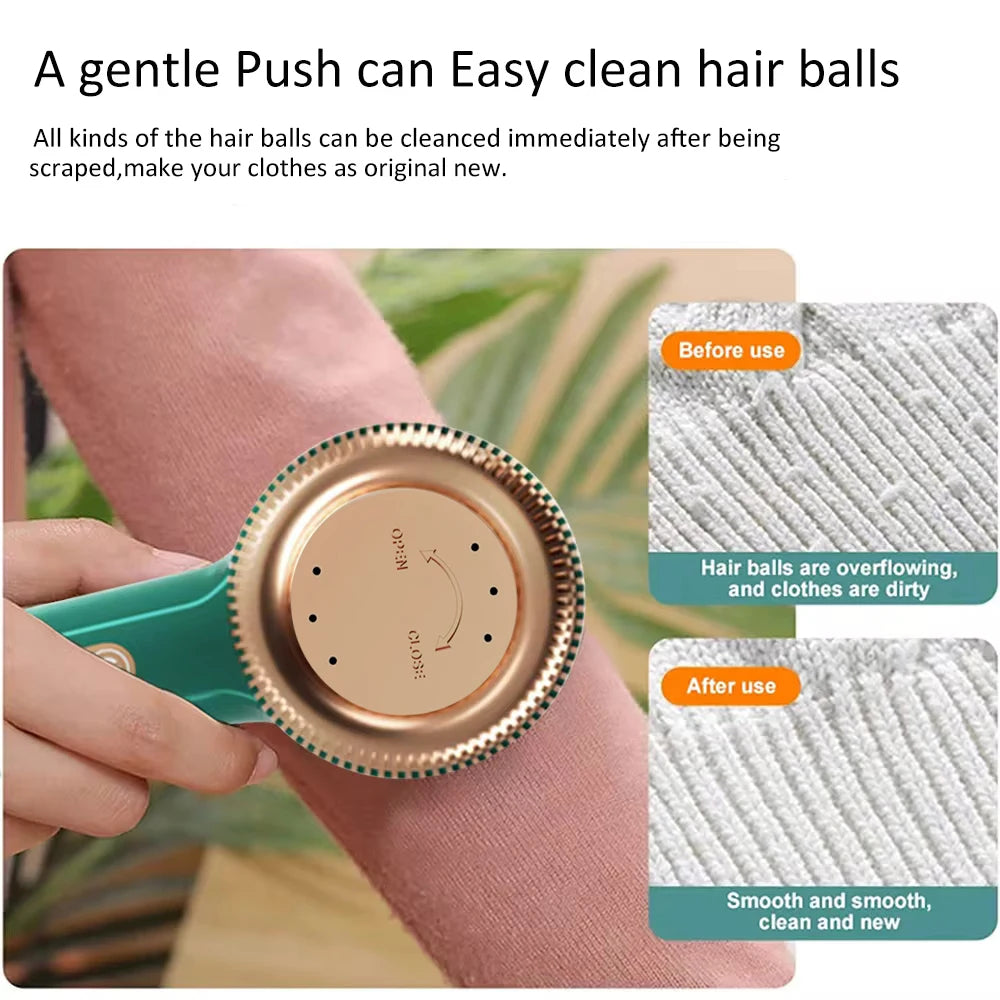Rechargeable Electric Lint Remover – Portable Fabric Shaver Pellet and Fluff Remover for Clothing
