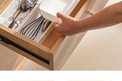 Extendable Drawer Organizer with Adjustable Dividers – Multi-Purpose Storage Box for Home, Office & Kitchen