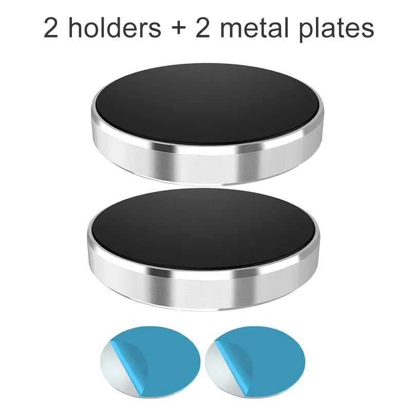 Universal Magnetic Car Phone Holder, Dashboard and Wall Mounted Mobile Phone Stand for iPhone, Samsung, Xiaomi, Huawei, Strong Magnet Car Mount