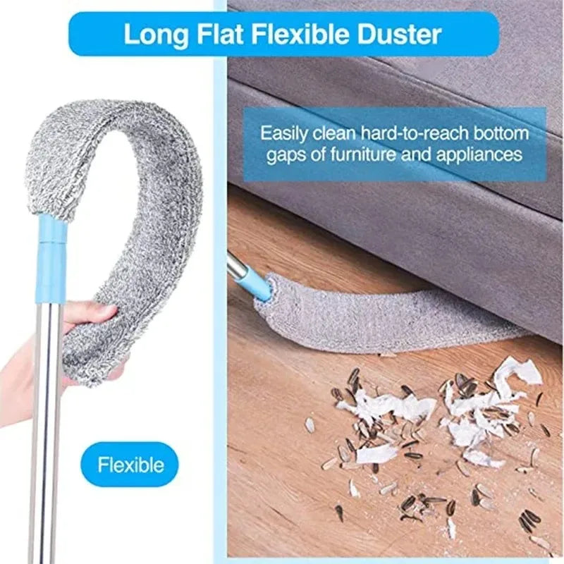 Long Handle Mop Telescopic Duster Brush – Gap Dust Cleaner for Bedside, Sofa, and Home Cleaning