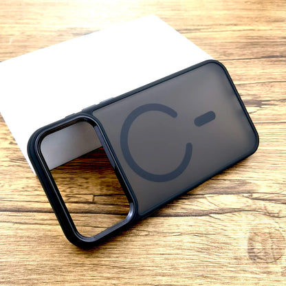 Luxury Matte Translucent Case For iPhone 17 Series Magsafe Mag Safe Wireless Charge Covers