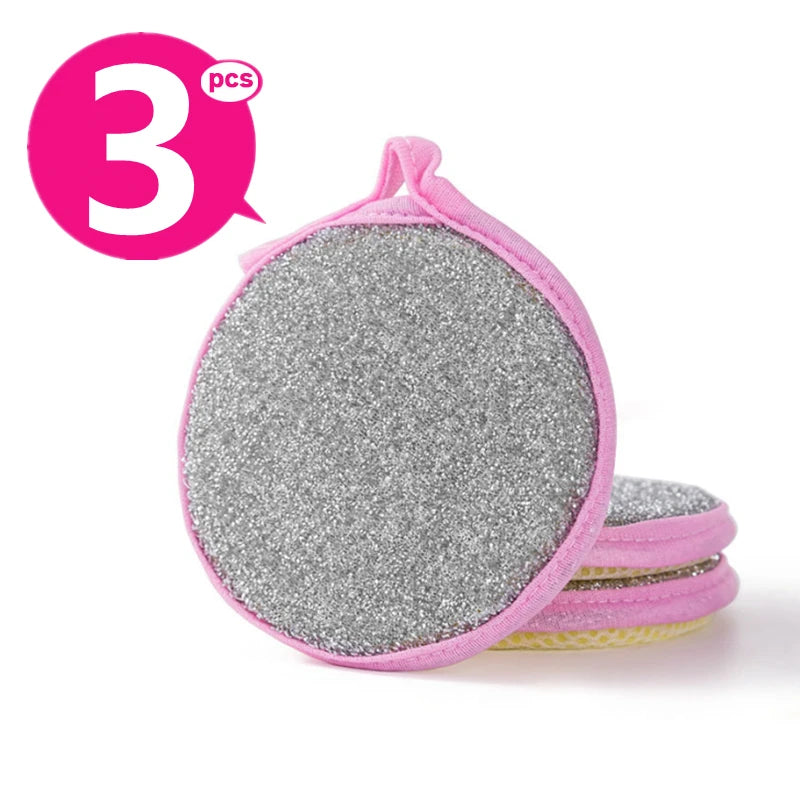Double-Sided Dishwashing Sponge – Reusable Dish Wash Sponge for Pans, Pots, and Kitchen Cleaning