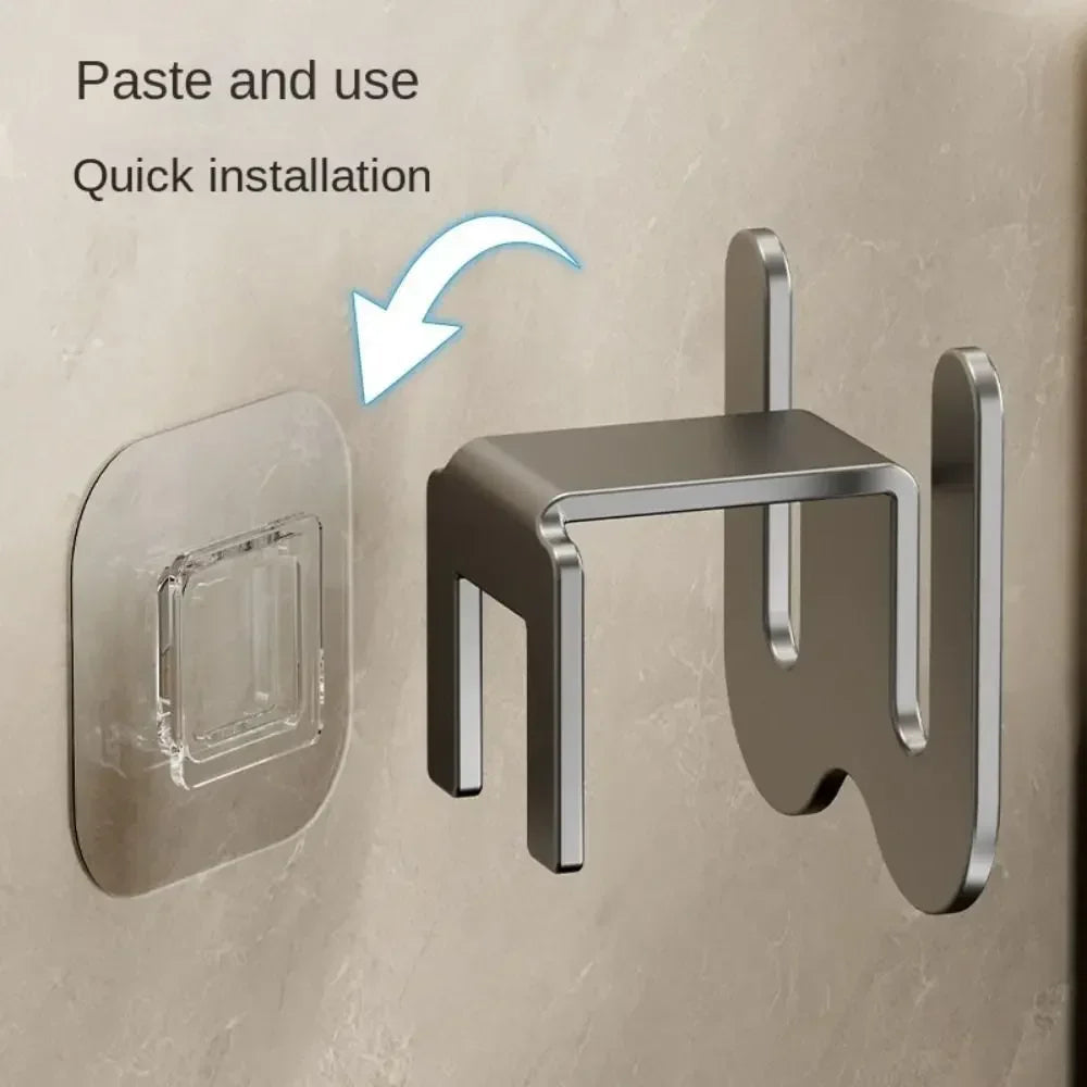 Bathroom Slippers Hanging Shelf – Multifunctional Slipper Rack & Toilet Shoe Storage Organizer