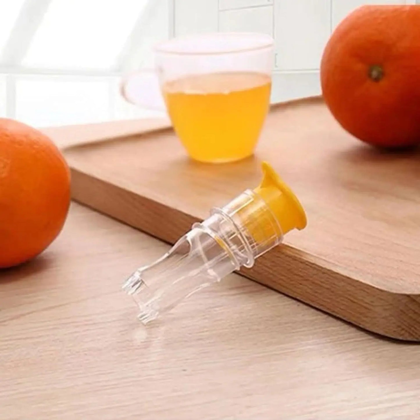Manual Lemon Juicer, Portable Mini Citrus Squeezer Reamer for Lemon, Orange & Lime – Handheld Easy Juicer