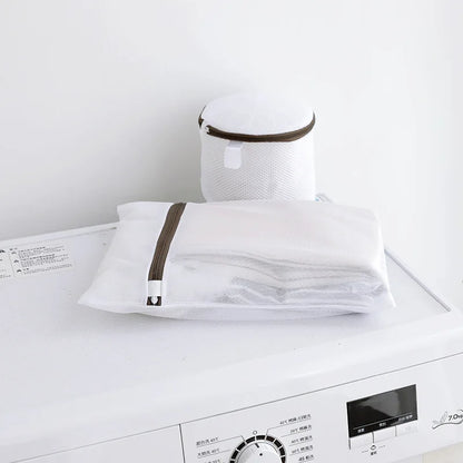 Laundry Bags Set for Washing Machine, Fine Mesh Oxford Fabric Wash Bags for Clothes, Underwear and Bras