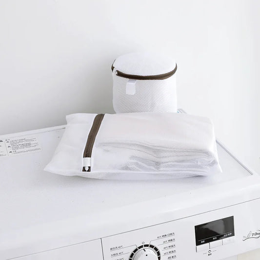 Laundry Bags Set for Washing Machine, Fine Mesh Oxford Fabric Wash Bags for Clothes, Underwear and Bras
