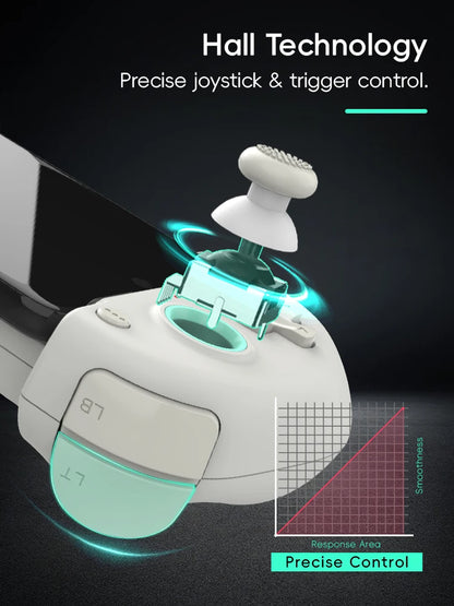 DATA FROG X3 Wireless Game Controller for Android, Switch, and PC, Bluetooth Mobile Gaming Gamepad with Hall-Linear Triggers for PUBG, COD, FIFA, and Mobile Games