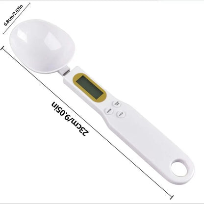 LCD Digital Adjustable Weighing Spoon – Kitchen Electronic Measuring Spoon Baking Scale