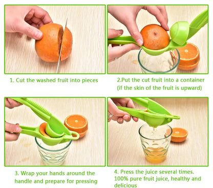 Manual Lemon Clip – Creative Mini Lemon Juicer Portable Kitchen Gadget