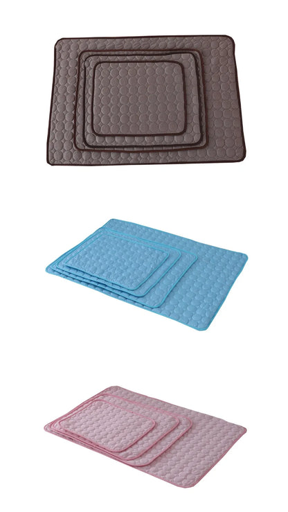 Dog Cooling Mat Summer Pet Cold Bed for Small and Large Dogs, Reusable Cooling Pad Blanket for Cats, Sofa, Floor, and Crate Use