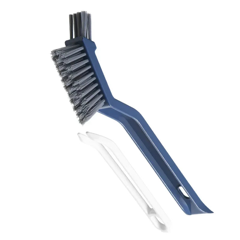 2-in-1 Corner & Gap Cleaning Brush – Multipurpose Bathroom and Floor Tile Scrubber