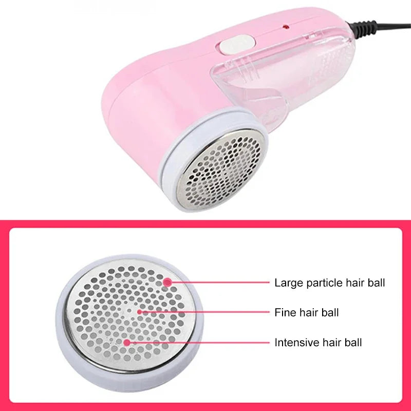 Professional Fabric Lint Remover – Portable Electric Clothing Shaver for Household Fabric Cleaning