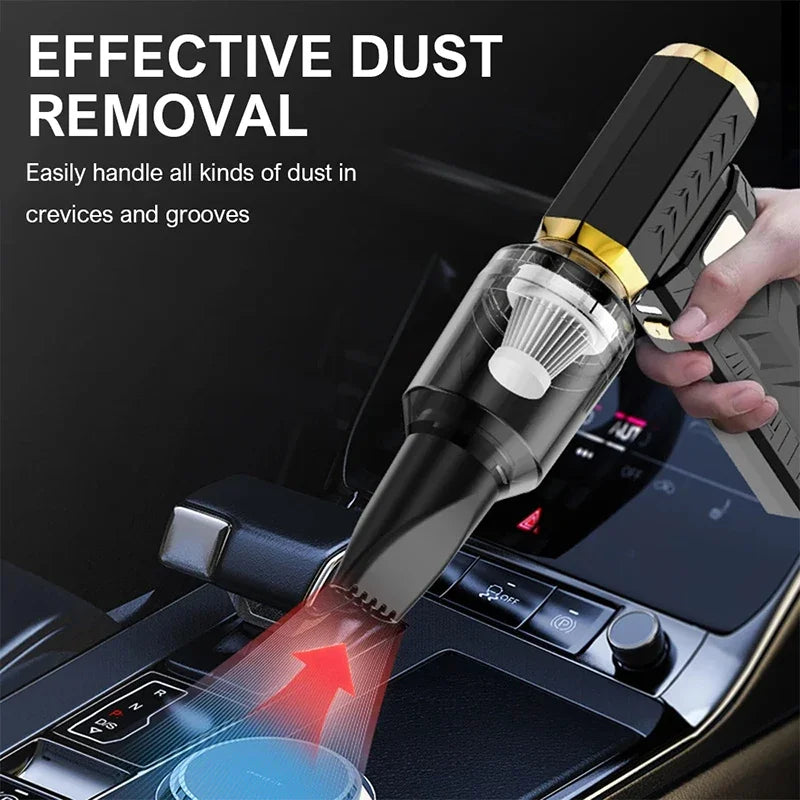 High-Speed Electric Air Blower 1,000,000 RPM Turbo Fan, Portable Dust Cleaner with Vacuum Function, Type-C Rechargeable 55m/s Brushless Jet Blower with LED Display