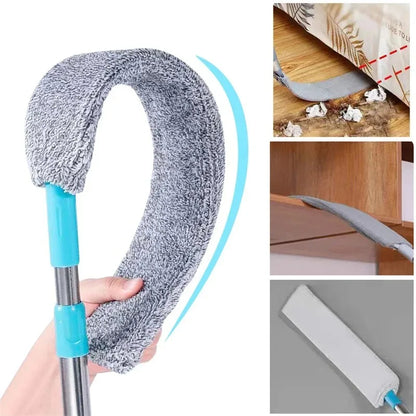 Long Handle Mop Telescopic Duster Brush – Gap Dust Cleaner for Bedside, Sofa, and Home Cleaning
