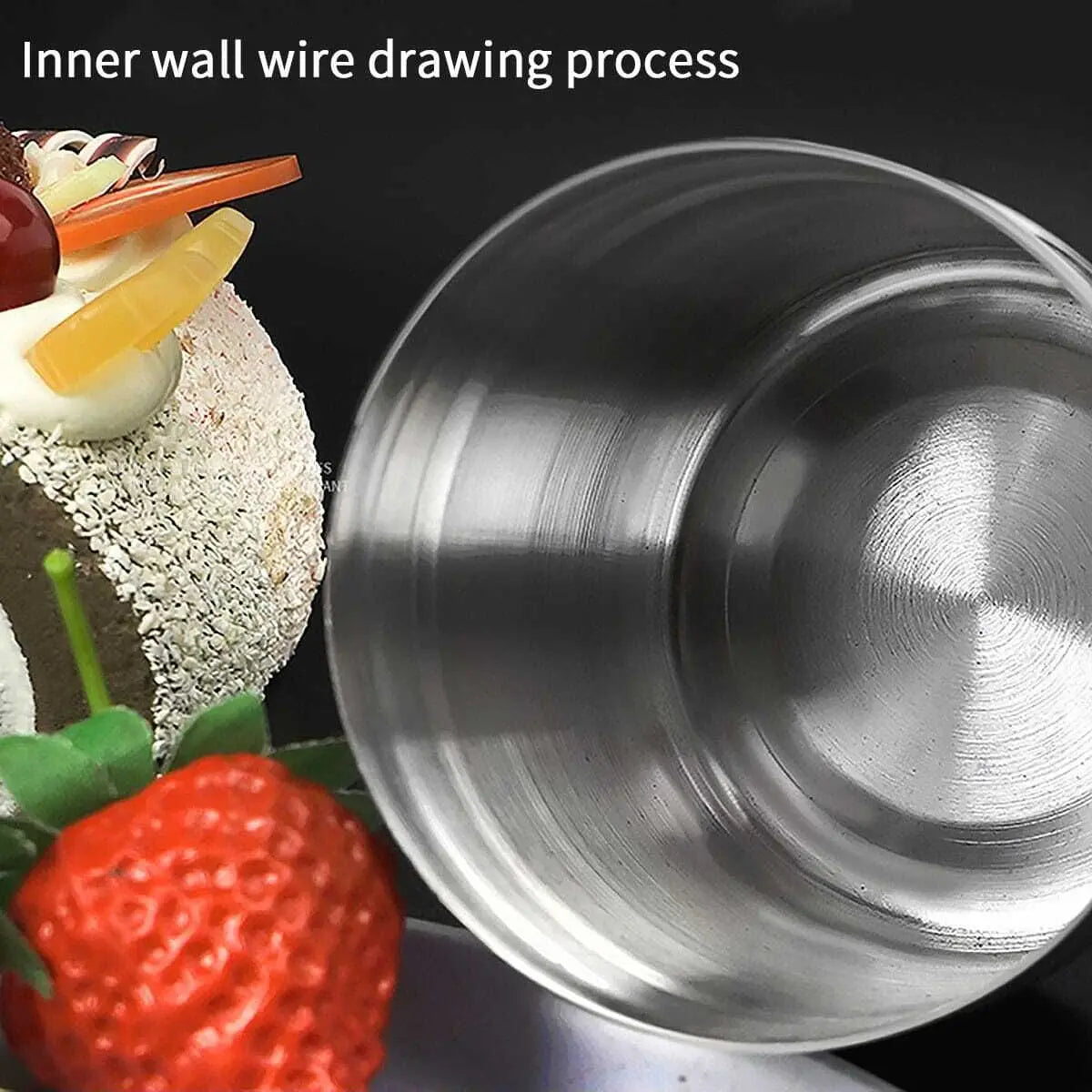 Stainless Steel Powder Shaker, Mesh Spice Duster with Lid for Cocoa, Pepper, Sugar, Salt and Cinnamon