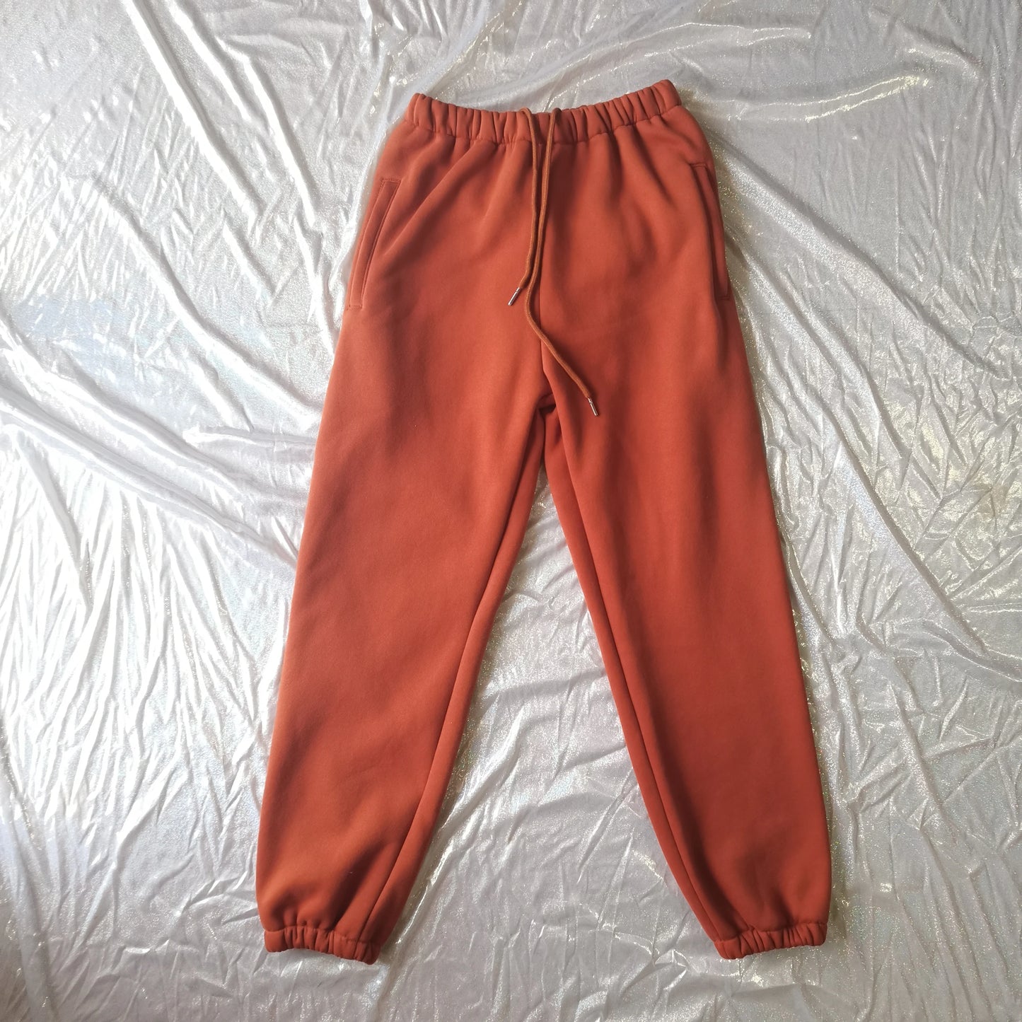 Women’s Fleece Hoodie and Jogger Pants 2-Piece Tracksuit Set, Warm Solid Color Sweat Suit for Fall and Winter Casual Sports Outfit