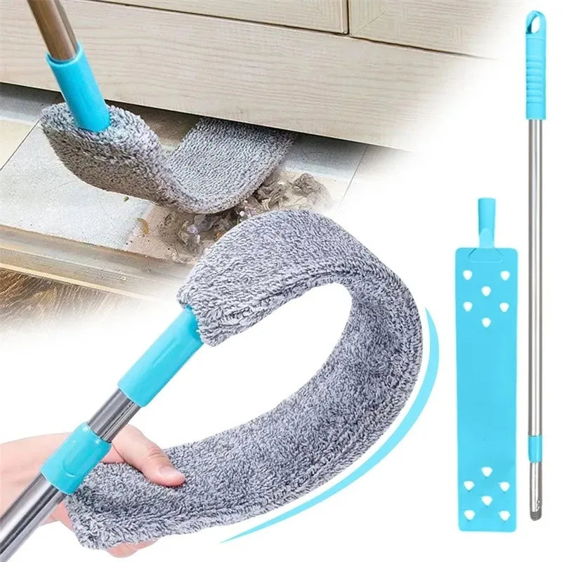 Long Handle Mop Telescopic Duster Brush – Gap Dust Cleaner for Bedside, Sofa, and Home Cleaning