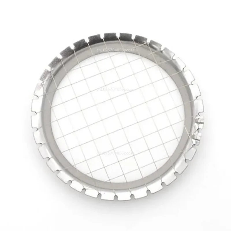 Stainless Steel Egg Slicer Cutter – Mesh Grid Vegetable & Fruit Chopper for Salad, Dessert & Potato Cubes