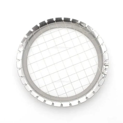 Stainless Steel Egg Slicer Cutter – Mesh Grid Vegetable & Fruit Chopper for Salad, Dessert & Potato Cubes
